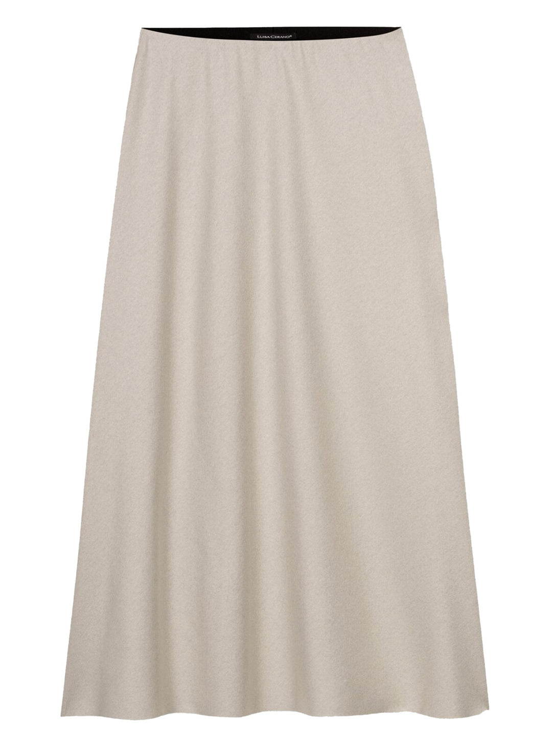 Luisa Cerano Rok – Beige-58% wool, 39% polyamide, 3% elastane-DAMES ROKKEN-Beige