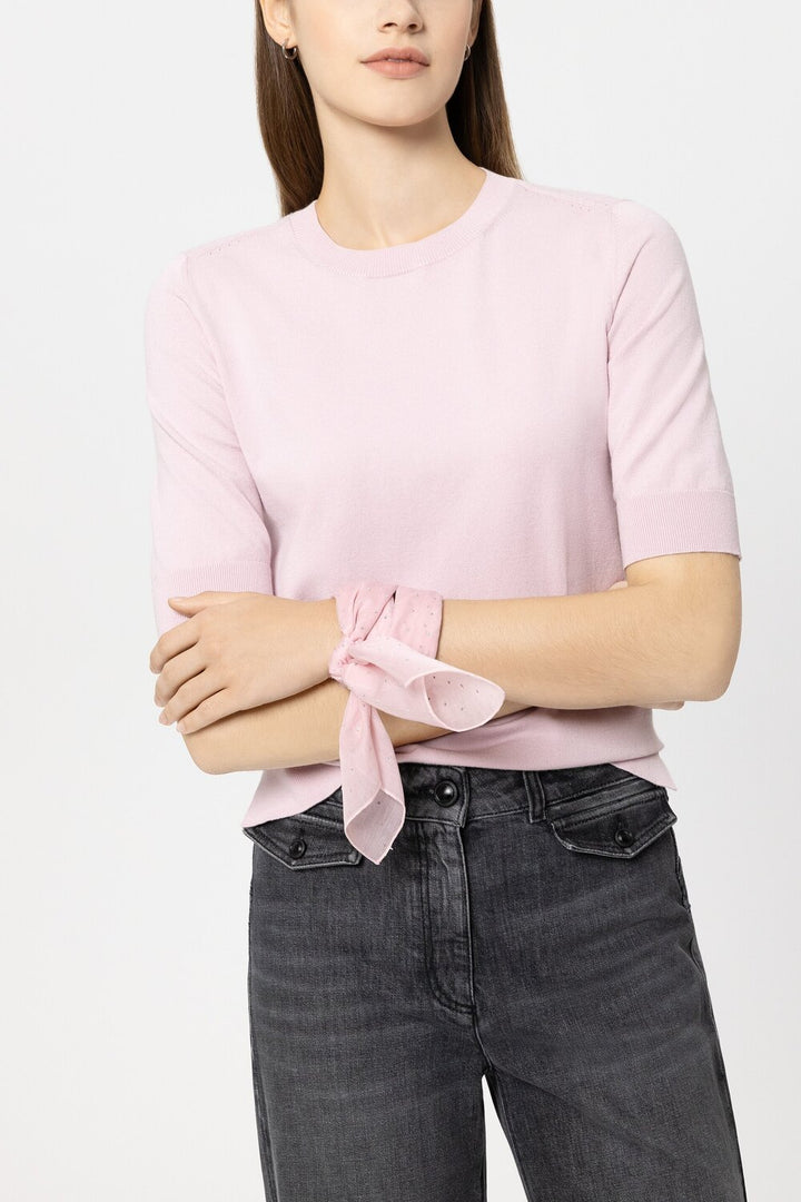 Luisa Cerano – Shawl Roze-74% tencel, 26% polyamide-DAMES ACCESSOIRES-Roze