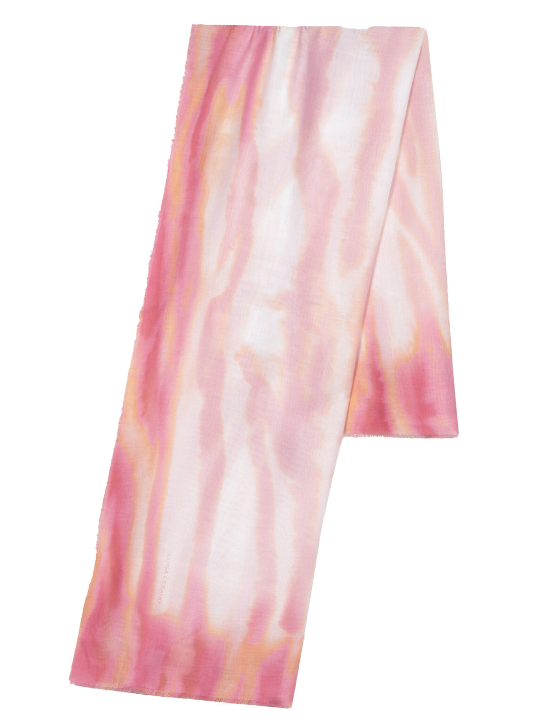 Luisa Cerano sjaal -100% katoen-DAMES ACCESSOIRES-Roze