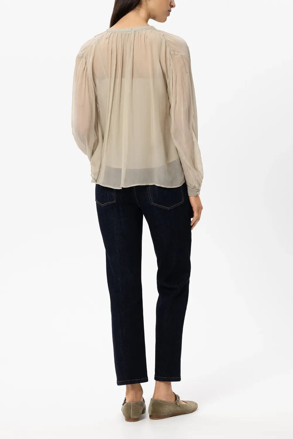 Luisa Cerano Slim Fit Jeans – Blauw-88% katoen, 10% polyester, 2% elastaan-DAMES BROEKEN-Blauw