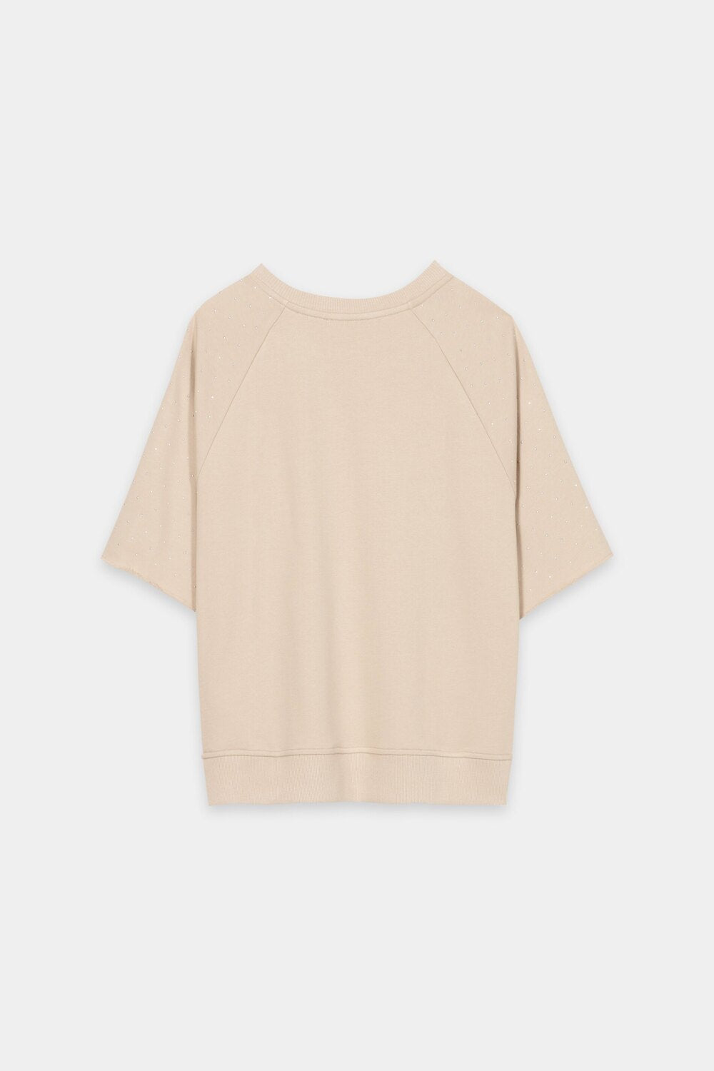 Luisa Cerano – Sweater Bruin-100% katoen-DAMES TRUIEN & VESTEN-Bruin