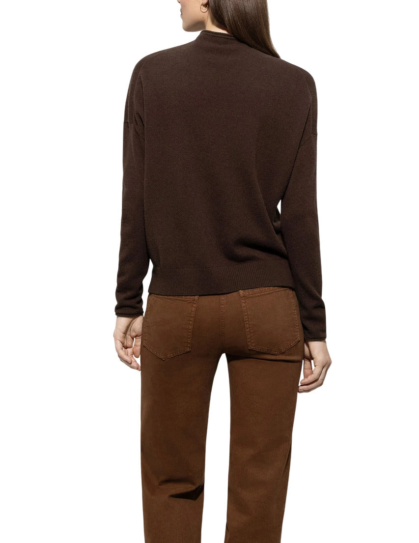 Luisa Cerano Trui – Bruin-100% wol-DAMES TRUIEN & VESTEN-Bruin