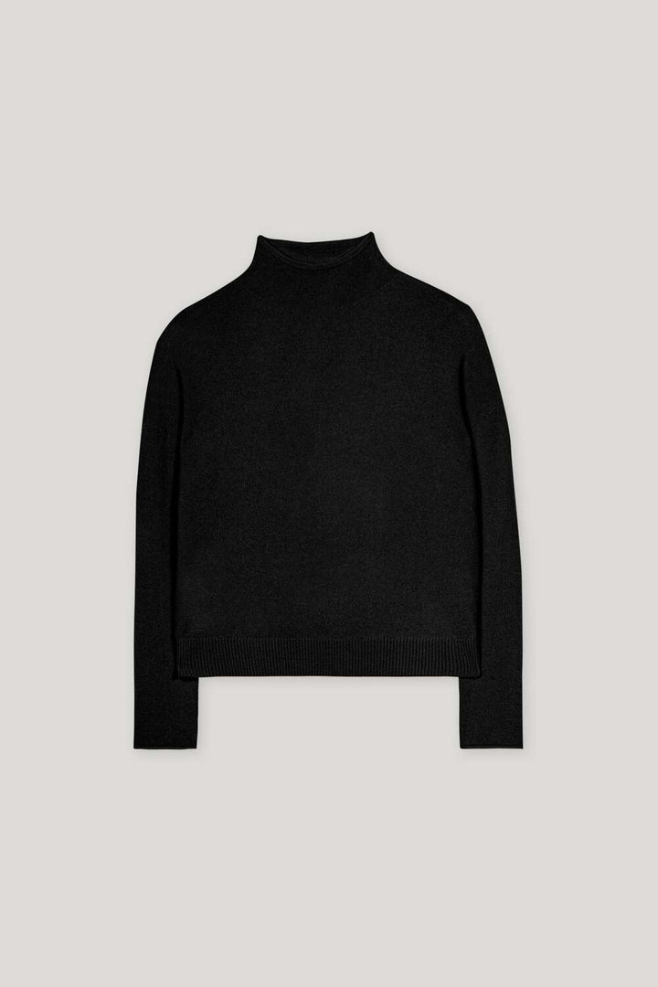 Luisa Cerano Trui – Zwart-100% wol-DAMES TRUIEN & VESTEN-Zwart