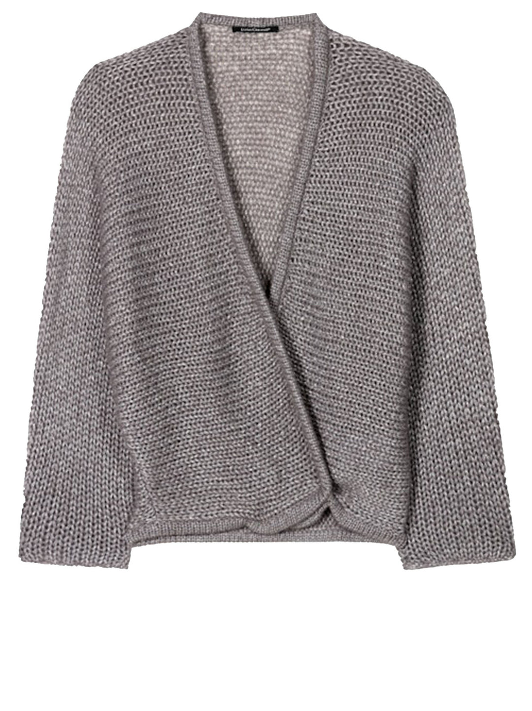Luisa Cerano vest van wolmix-Buitenmateriaal: 45% wol, 35% polyester, 20% polyester (gemetalliseerd)<br />Overgesneden sc
