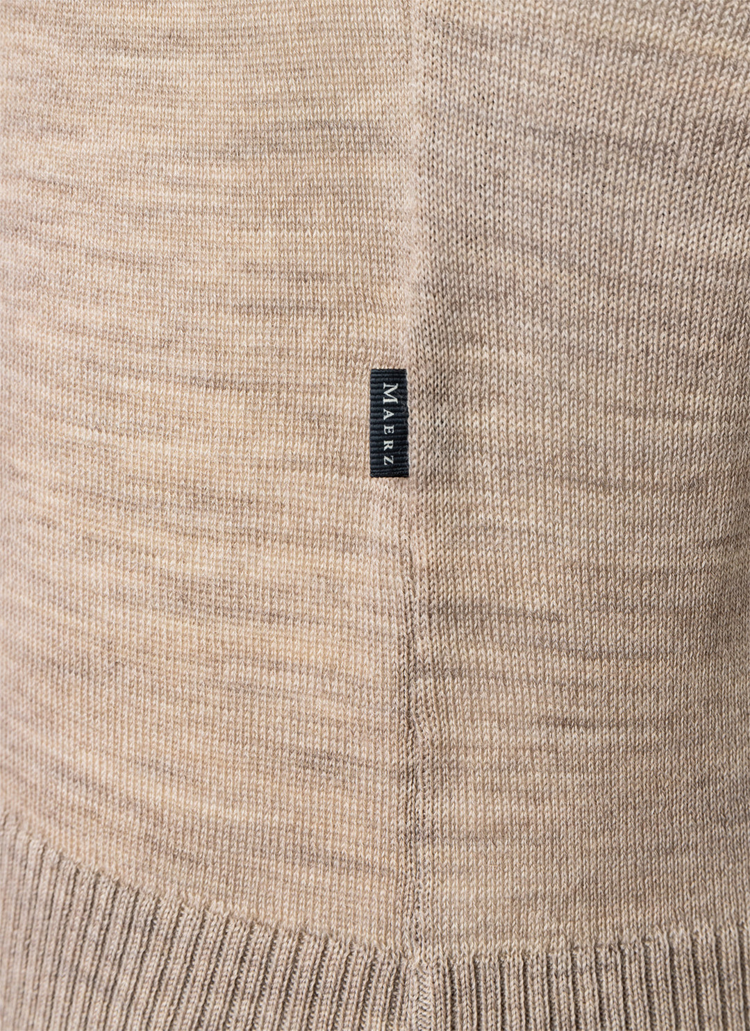 MAERZ Knitwear Pullover-100% wol-HEREN TRUIEN & VESTEN-Beige