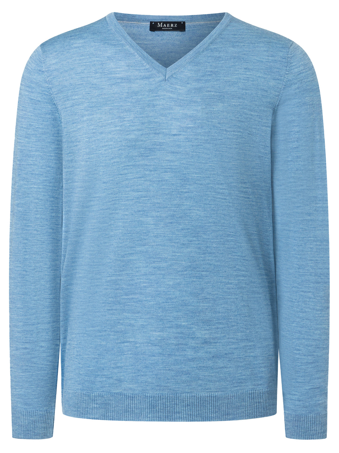MAERZ Knitwear Pullover-100% wol-HEREN TRUIEN & VESTEN-Blauw