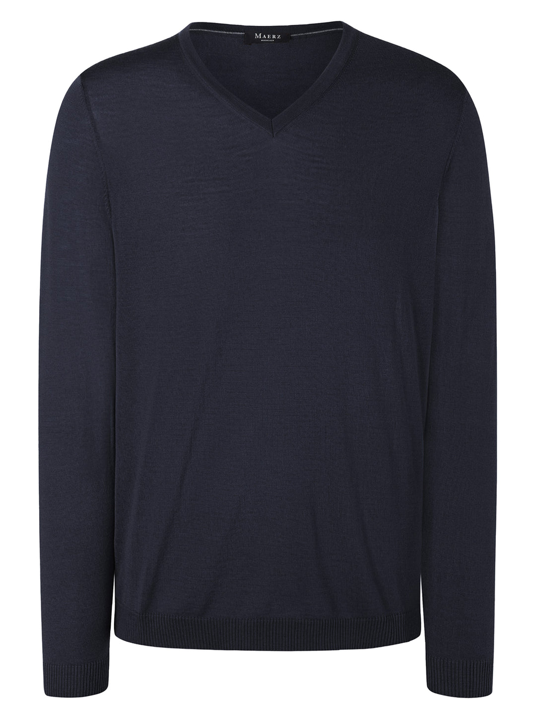 MAERZ Knitwear Pullover-100% wol-HEREN TRUIEN & VESTEN-Blauw