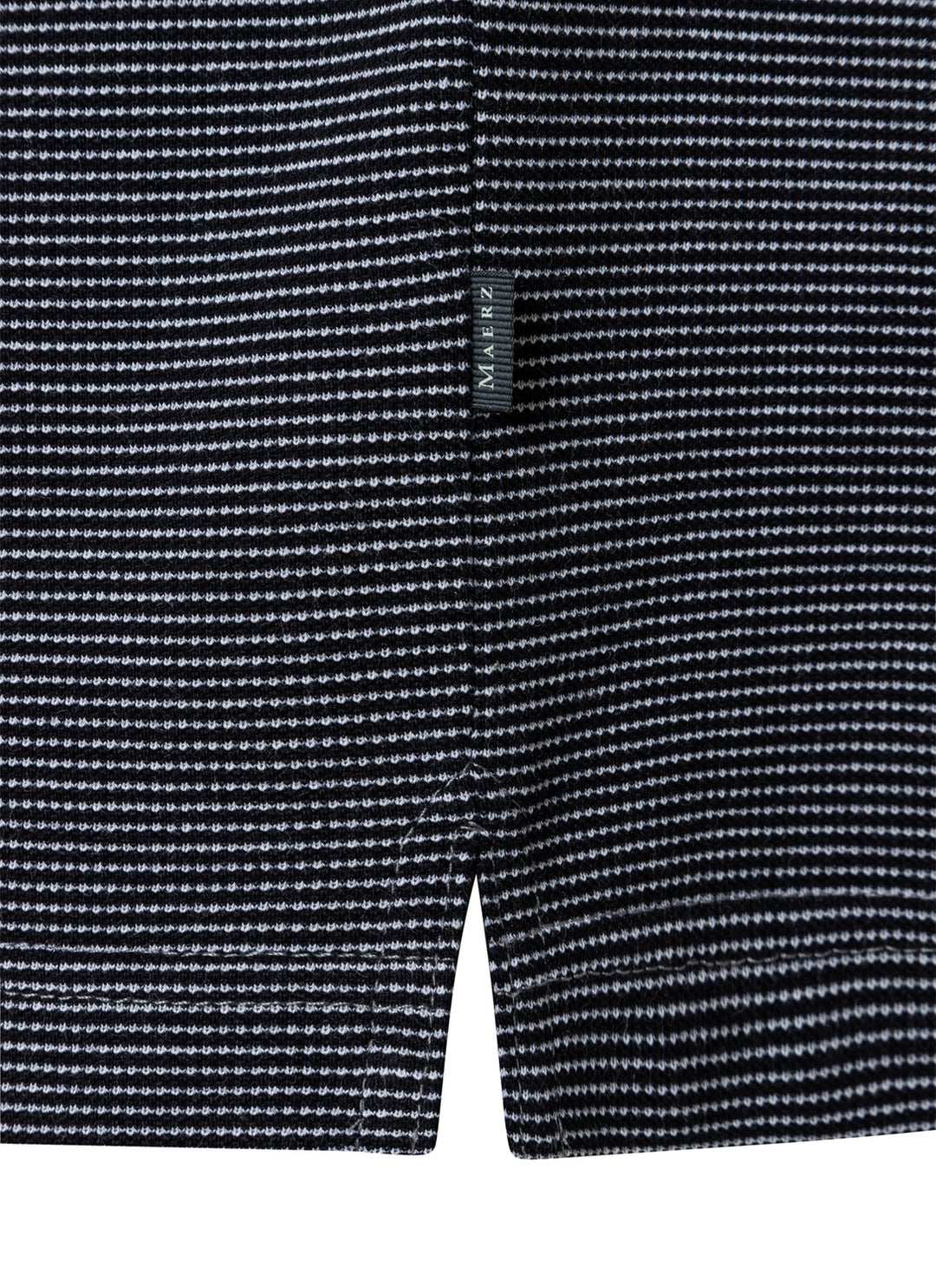 MAERZ polo blauw-100% Katoen-HEREN POLO'S & T-SHIRTS-Blauw