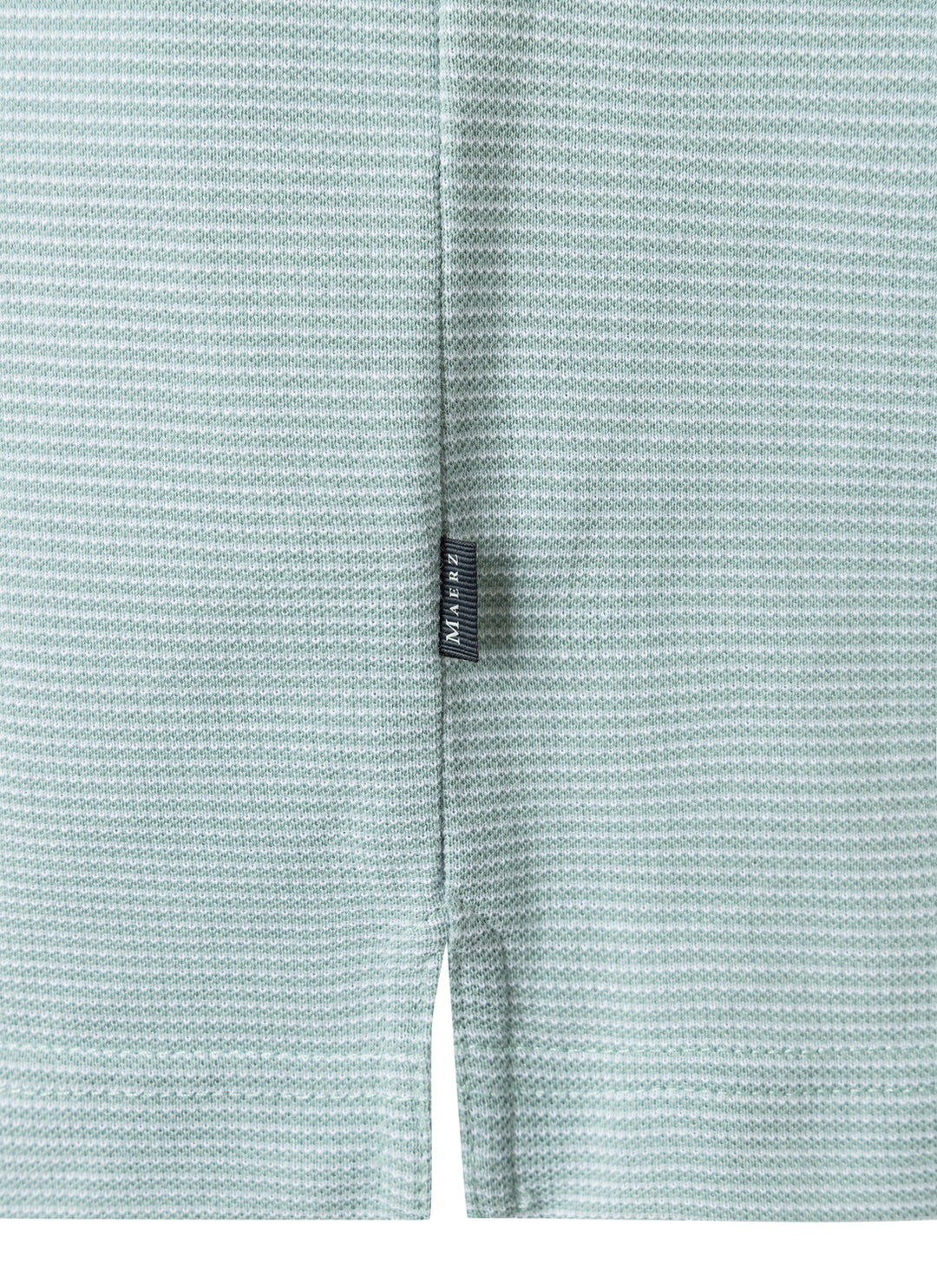 MAERZ polo groen-100% Katoen-HEREN POLO'S & T-SHIRTS-Groen