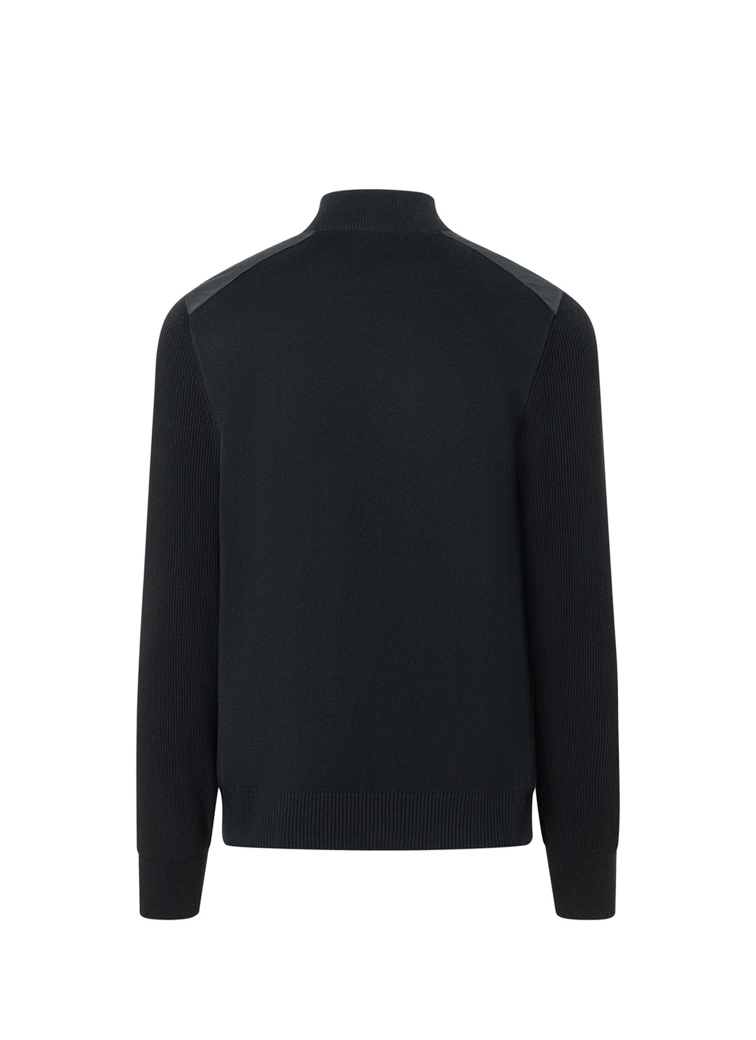 MAERZ Quarter Zip Trui-100% katoen-HEREN TRUIEN & VESTEN-Blauw