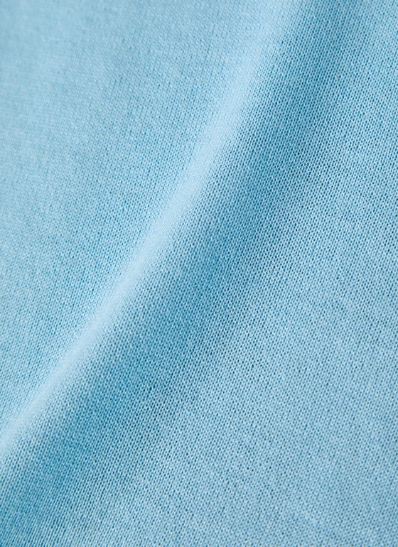 MAERZ Trui V‑Hals – Blauw-100% merino wol-HEREN TRUIEN & VESTEN-Blauw