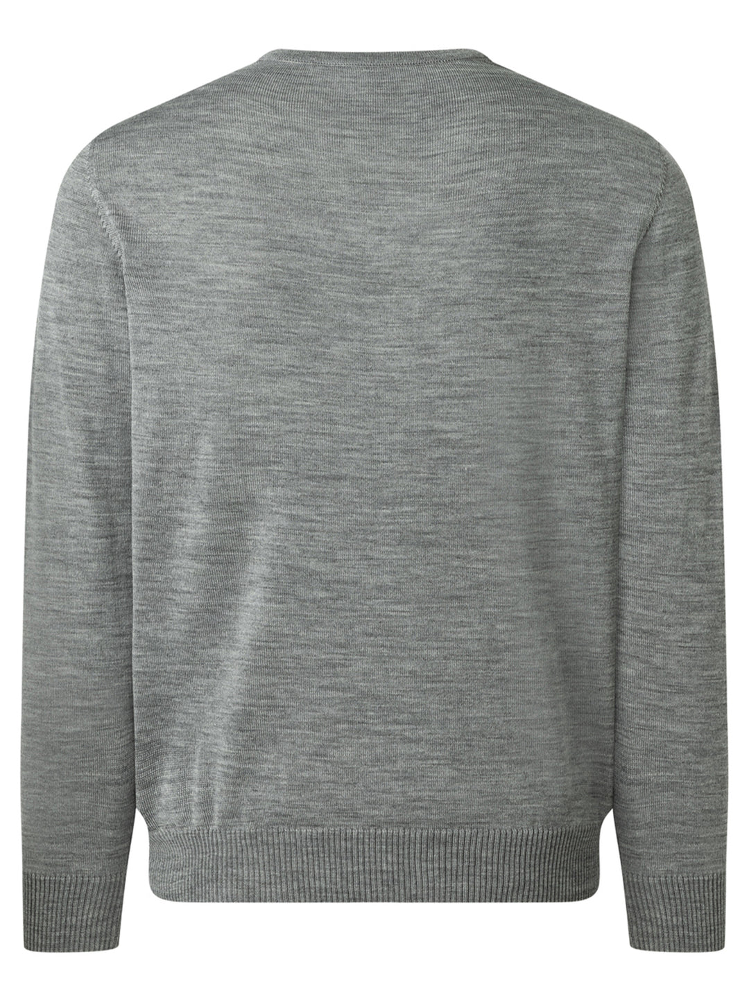 Maerz V Hals Trui – Grijs-100% wol-HEREN TRUIEN & VESTEN-Grijs