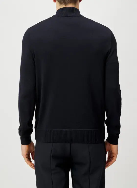 MAERZ Vest met Rits – Navy-100% wol-HEREN TRUIEN & VESTEN-Blauw