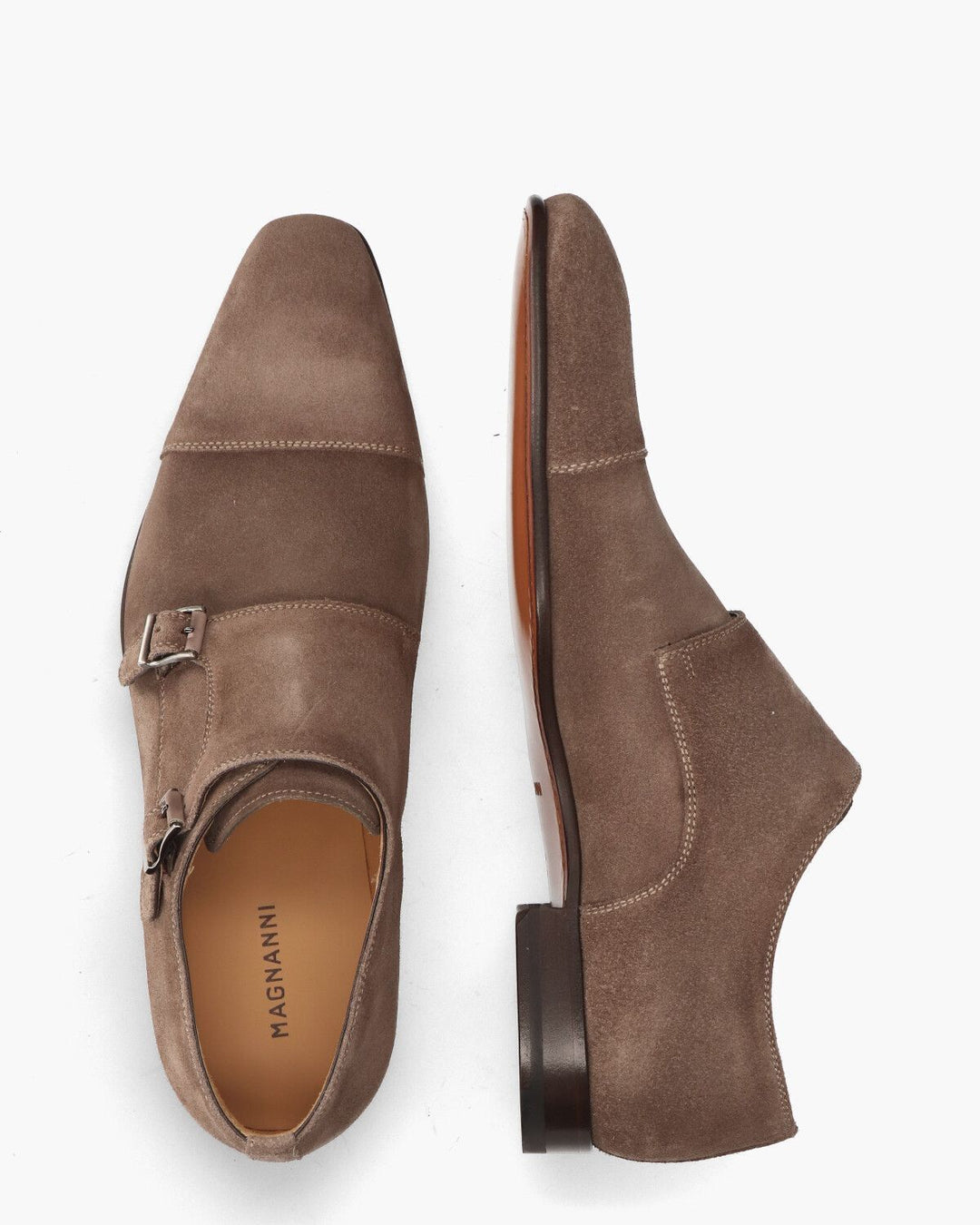 Magnani schoen-HEREN SCHOENEN & RIEMEN-Bruin