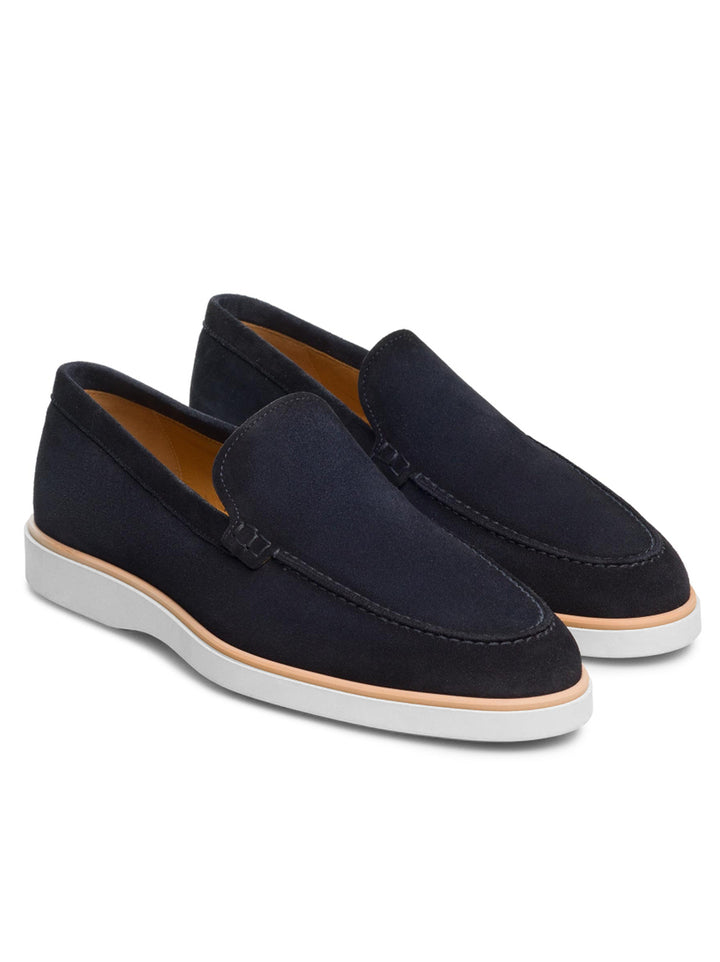 Magnanni Lourenco loafer navy-HEREN SCHOENEN & RIEMEN-Blauw