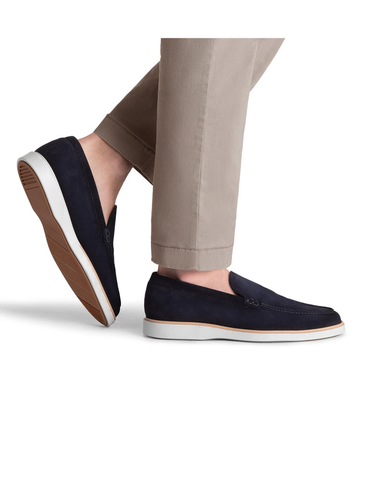 Magnanni Lourenco loafer navy-HEREN SCHOENEN & RIEMEN-Blauw