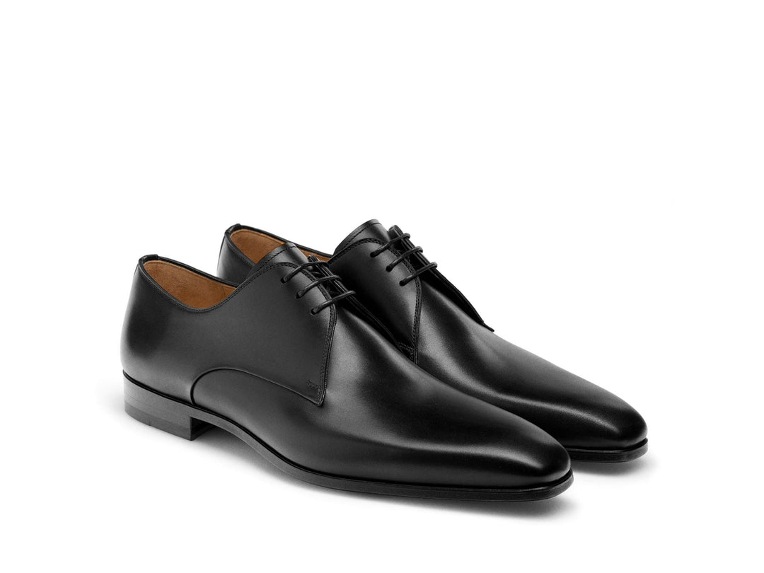 Magnanni PAROS Wind black-Leer-HEREN SCHOENEN & RIEMEN-Zwart