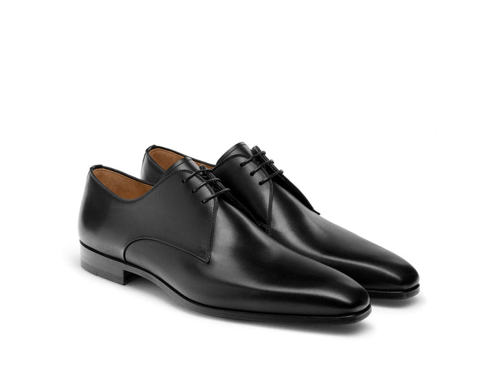 Magnanni PAROS Wind black-Leer-HEREN SCHOENEN & RIEMEN-Zwart
