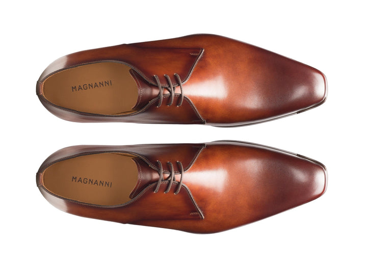 Magnanni PAROS Wind cognac bruin-Leer-HEREN SCHOENEN & RIEMEN-Bruin