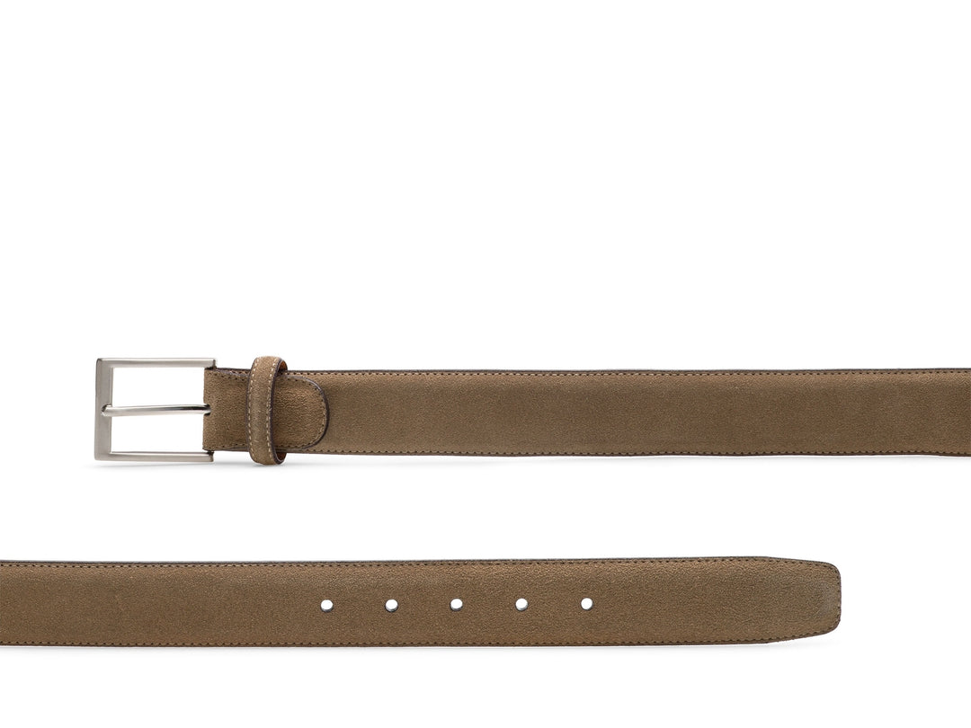 Magnanni Suède riem – Bruin-HEREN SCHOENEN & RIEMEN-Bruin