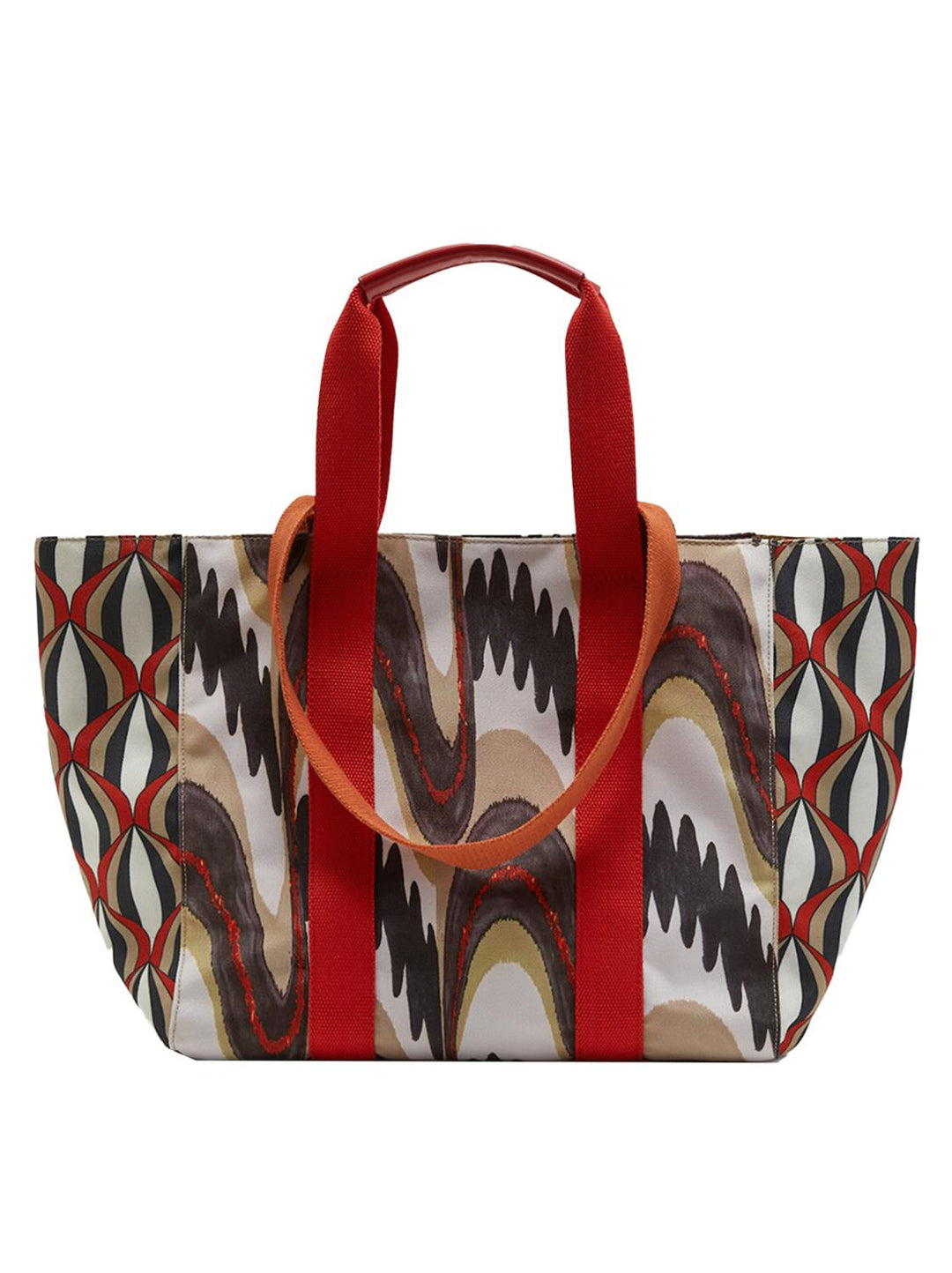 Maliparmi FORTUNA shopper-100% polyester-DAMES ACCESSOIRES-Beige