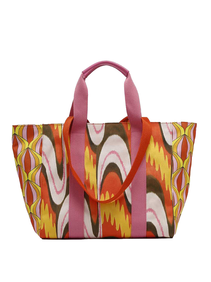 Maliparmi FORTUNA shopper-100% polyester-DAMES ACCESSOIRES-Roze