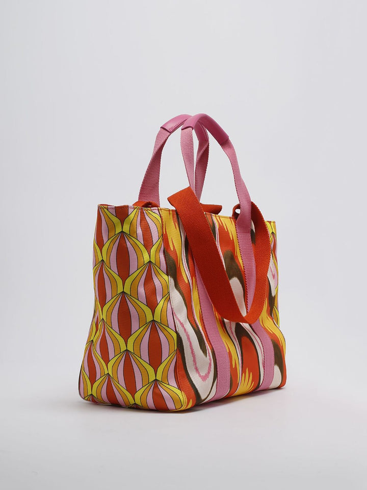 Maliparmi FORTUNA shopper-100% polyester-DAMES ACCESSOIRES-Roze