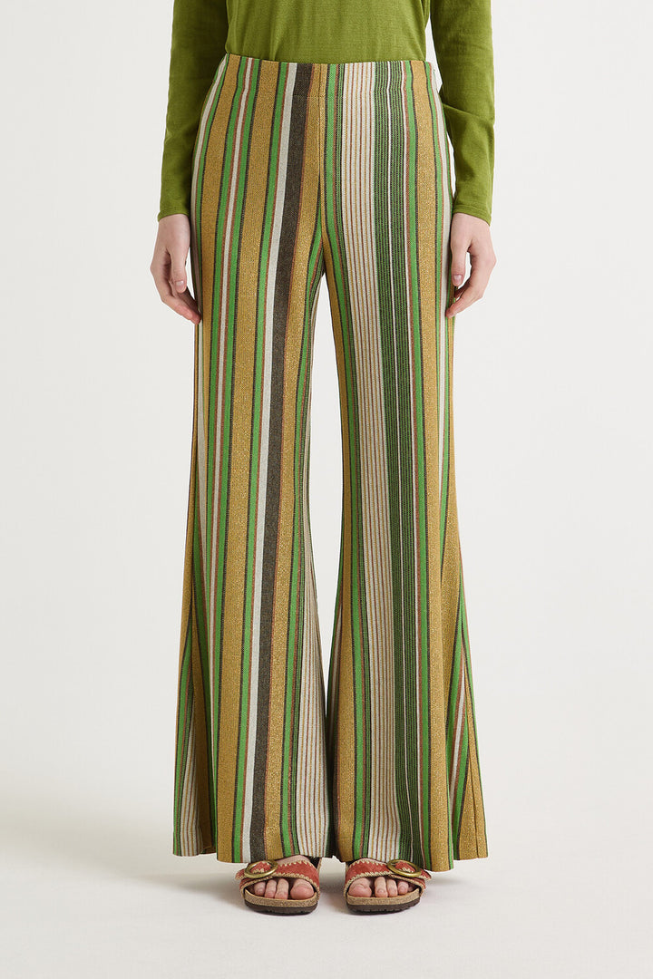 Maliparmi pantalon colorful-87% Viscose<br />7% Polyester<br />6% Polyamide-DAMES BROEKEN-Divers