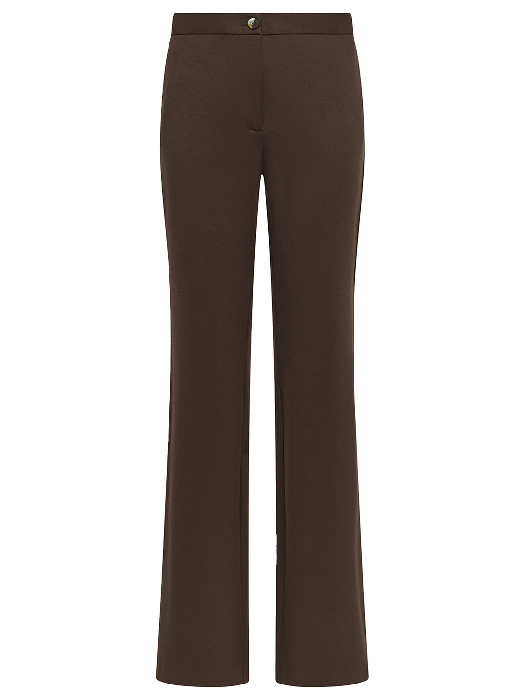 Maliparmi pantalon COMFY JERSEY-Materiaal: 65% VISCOSE 30% POLYAMIDE 5% ELASTAAN-DAMES BROEKEN-Bruin