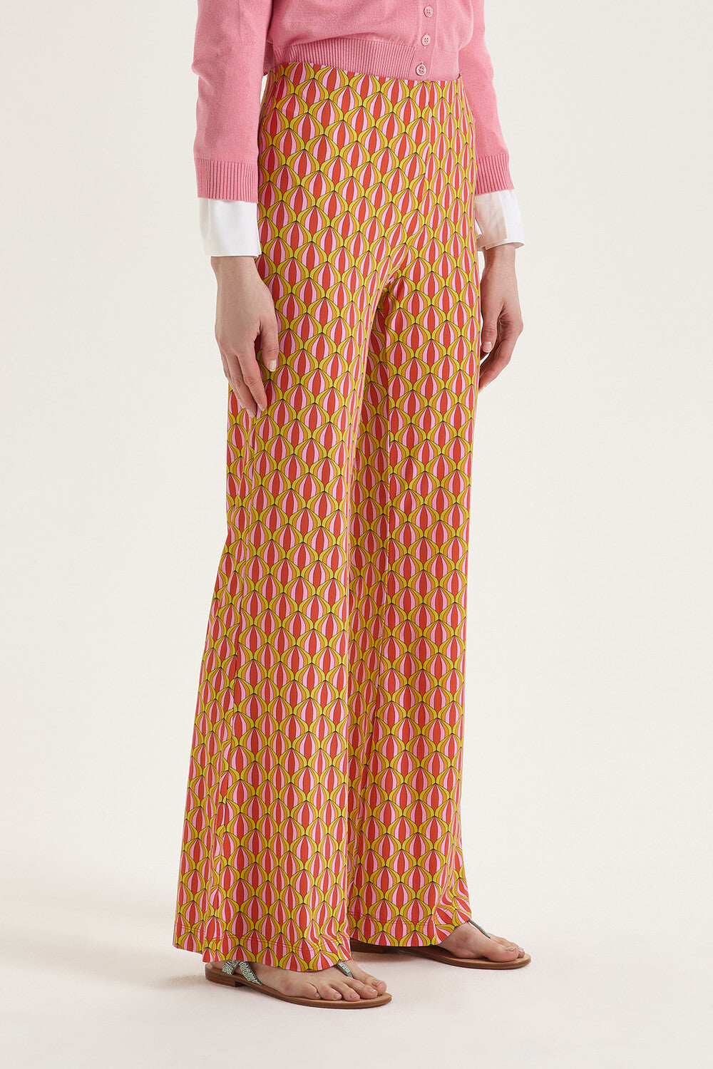 Maliparmi pantalon LUCKY -81% polyamide, 19% elasthaan-DAMES BROEKEN-Roze