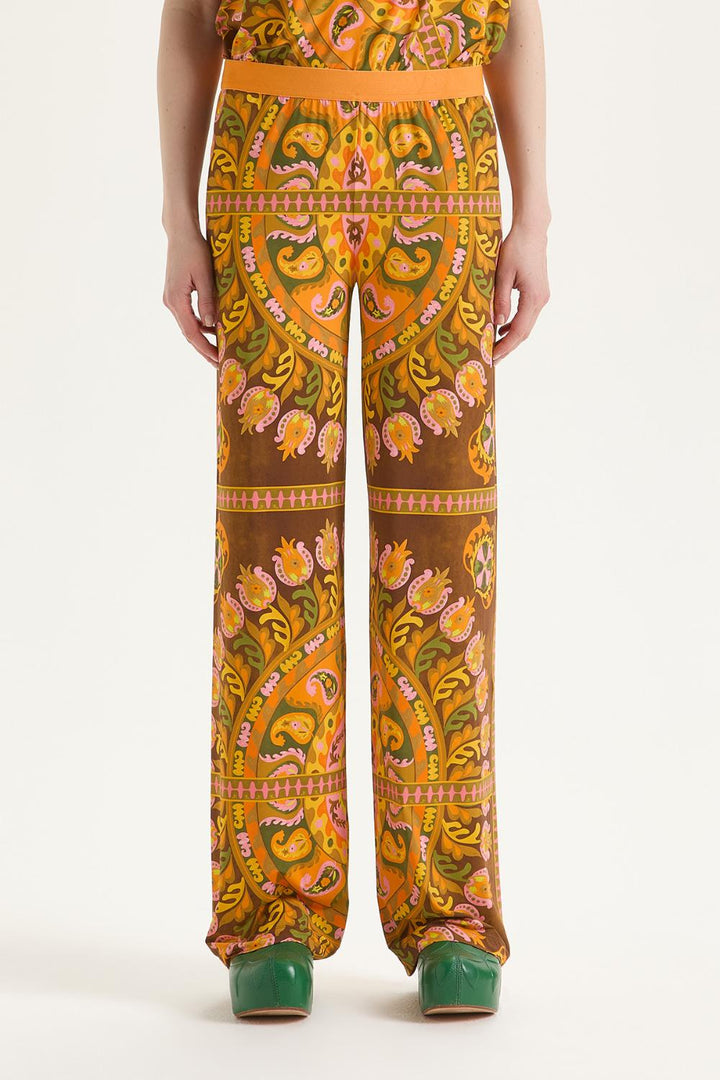 Maliparmi pantalon SUZANI-81% polyamide, 19% elasthaan-DAMES BROEKEN-Oranje