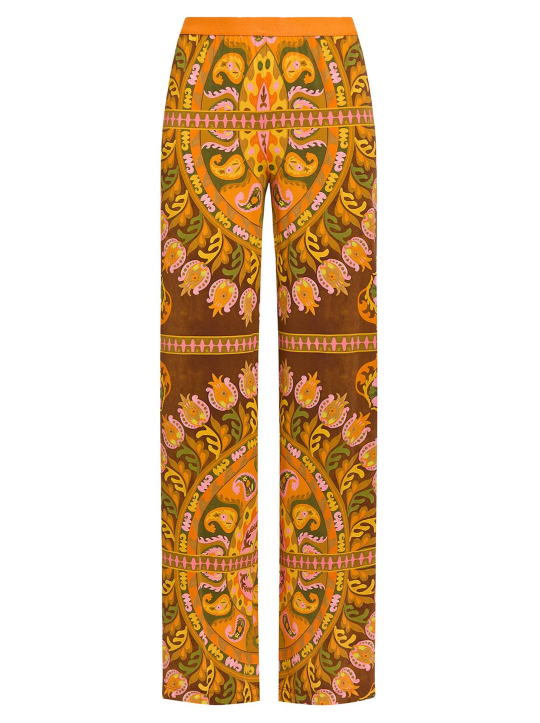 Maliparmi pantalon SUZANI-81% polyamide, 19% elasthaan-DAMES BROEKEN-Oranje