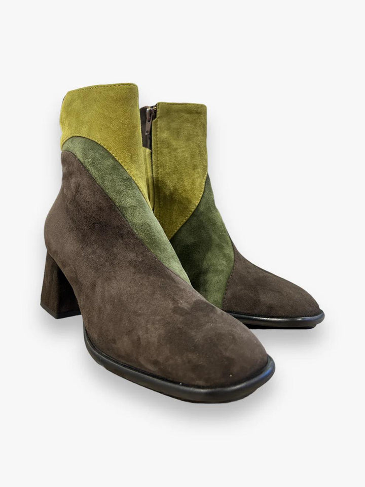 Maliparmi TRONCHETOO laarzen-Suede-DAMES SCHOENEN-Groen