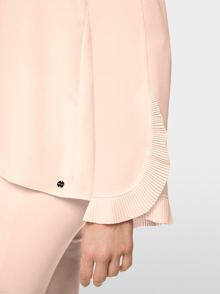 Marc Cain Blouse met Plissé Details – Room-100% polyester-DAMES TOPS & BLOUSES-Room