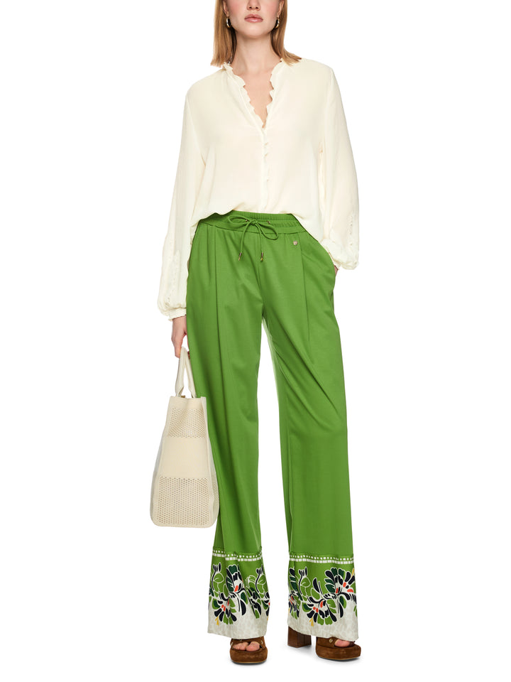 Marc Cain Blouse met Volant – Room-100% polyester-DAMES TOPS & BLOUSES-Room