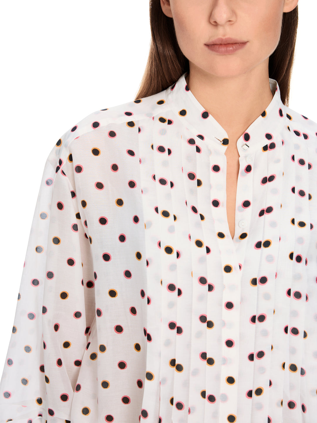 Marc Cain blouse met zijde-alg.: 72% katoen, 28% zijde-DAMES TOPS & BLOUSES-Room
