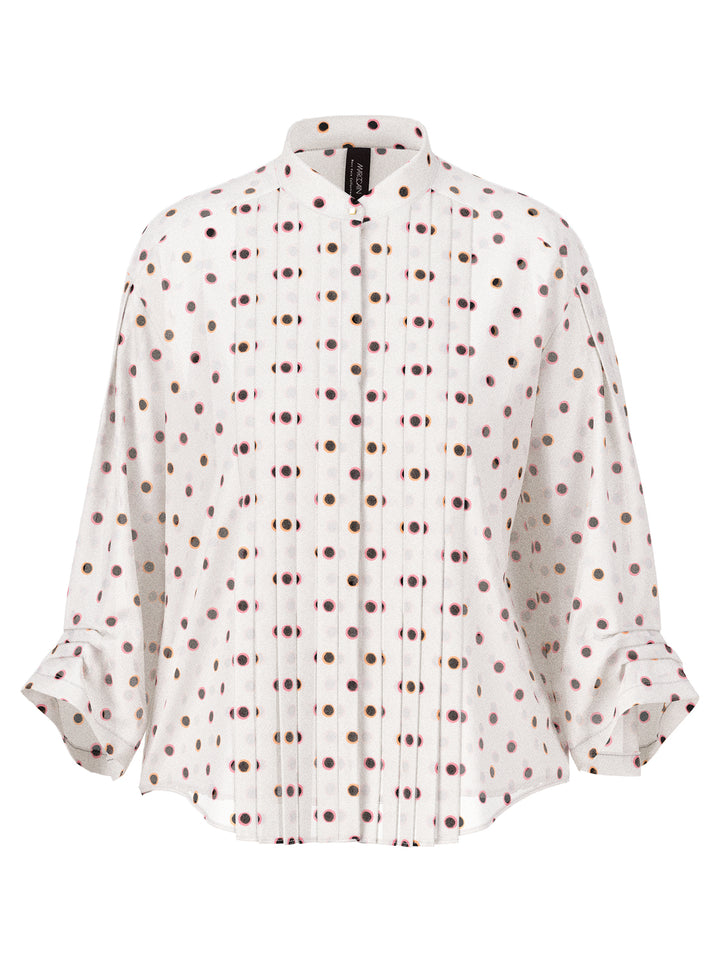 Marc Cain blouse met zijde-alg.: 72% katoen, 28% zijde-DAMES TOPS & BLOUSES-Room