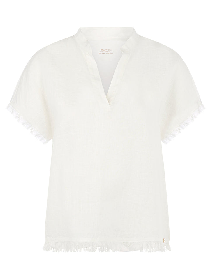 Marc Cain Blouse shirt – Room-100% katoen-DAMES TOPS & BLOUSES-Room