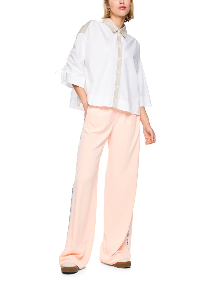 Marc Cain Blouse – Wit-100% katoen-DAMES TOPS & BLOUSES-Wit