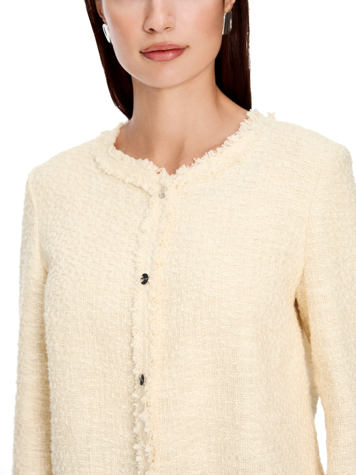 Marc Cain bolero in melé - gemaakt van 100% katoen-DAMES TRUIEN & VESTEN-Room