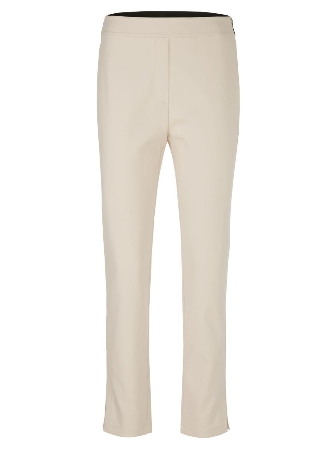 Marc Cain broek SLIVEN-50% katoen (biologisch), 47% polyester, 3% elastaan-DAMES BROEKEN-Beige