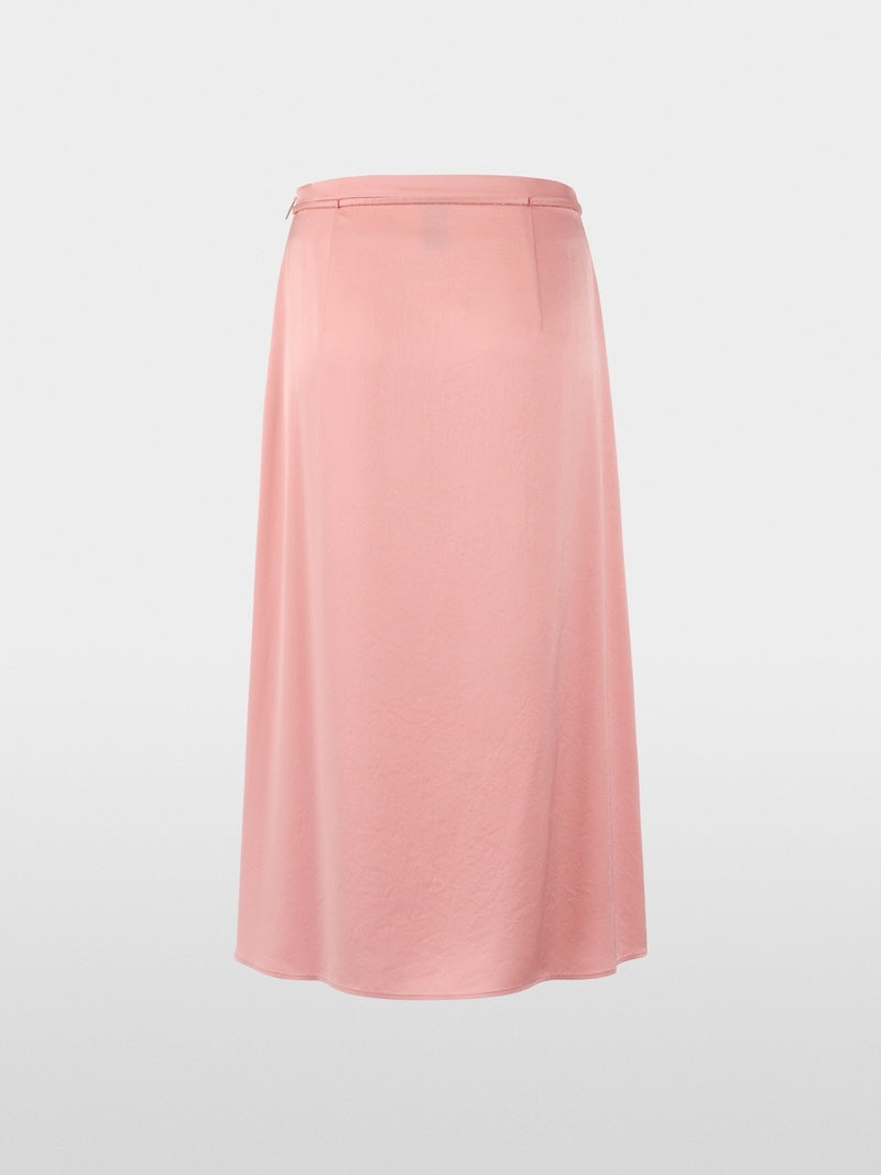 Marc Cain Collections – Lange Rok Roze-82% acetate, 18% polyester-DAMES ROKKEN-Roze