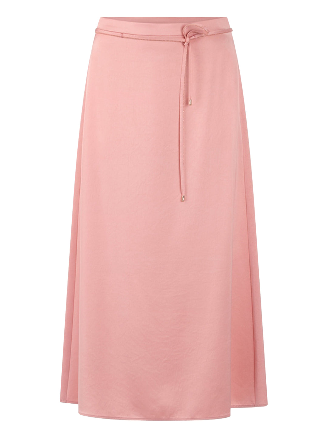 Marc Cain Collections – Lange Rok Roze-82% acetate, 18% polyester-DAMES ROKKEN-Roze