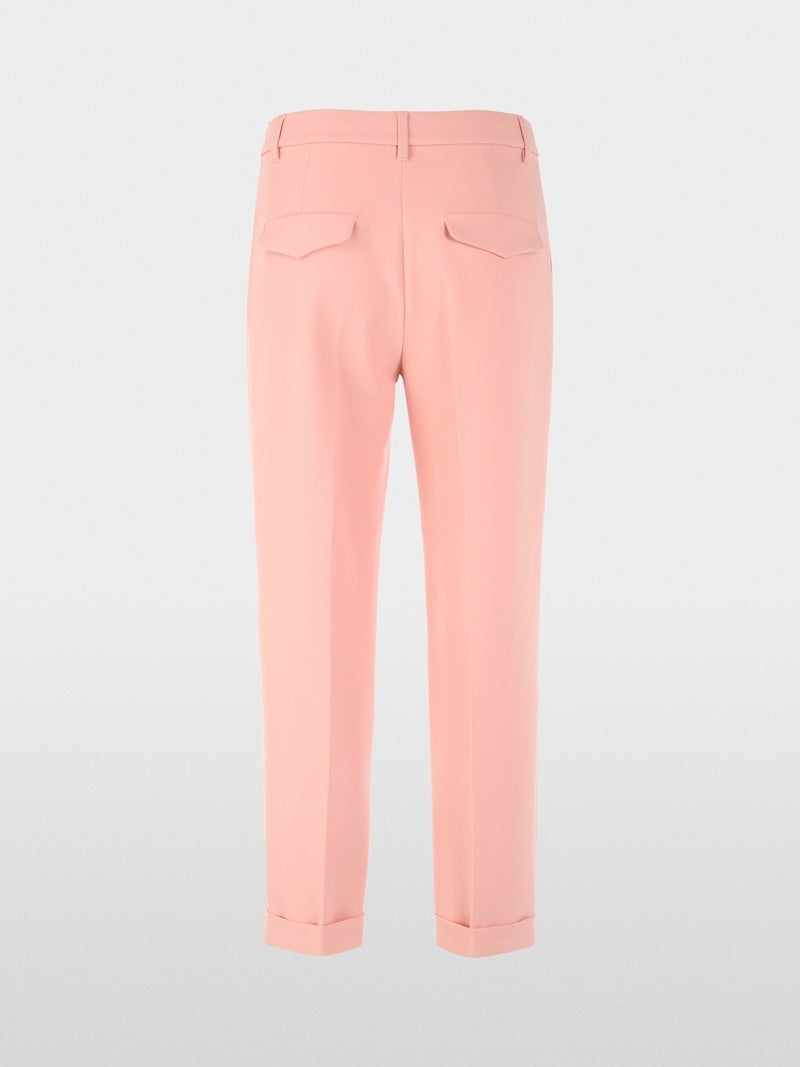 Marc Cain Collections – Pantalon Roze-71% polyester, 22% viscose, 7% elastaan-DAMES BROEKEN-Roze