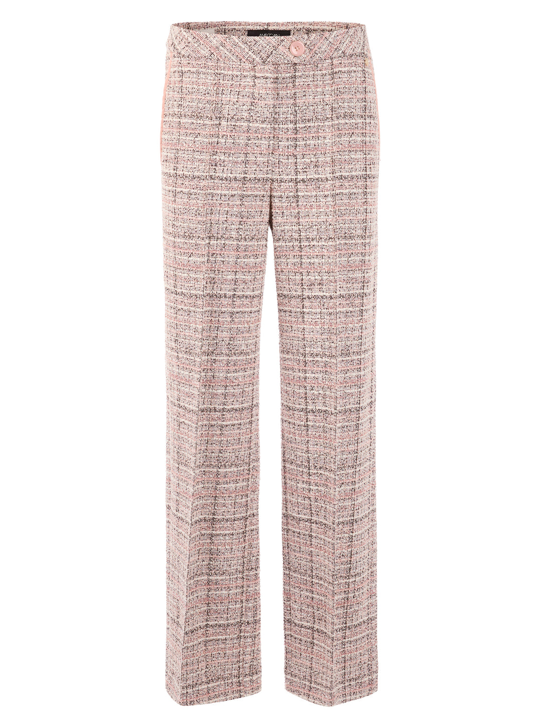 Marc Cain Collections – Pantalon Roze-73% polyester, 10% katoen, 10% wol, 5% polyacryl, 2% elastaan-DAMES BROEKEN-Roze