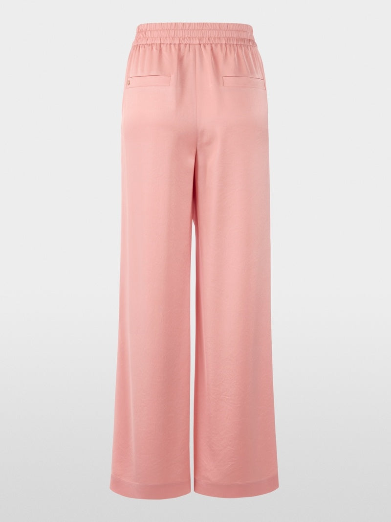 Marc Cain Collections – Pantalon Roze-82% acetate, 18% polyester-DAMES BROEKEN-Roze