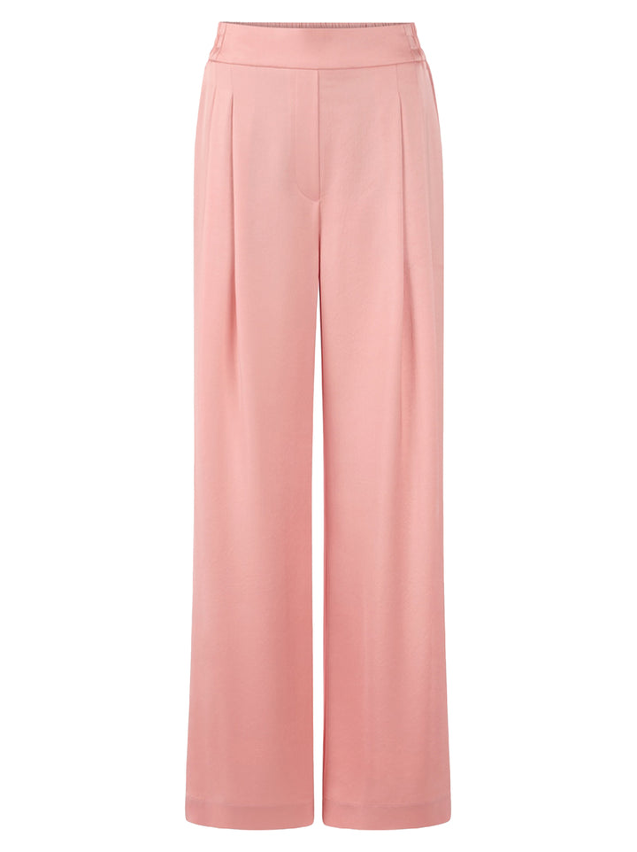 Marc Cain Collections – Pantalon Roze-82% acetate, 18% polyester-DAMES BROEKEN-Roze