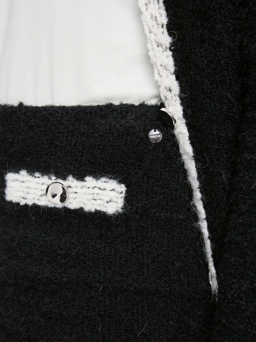 Marc Cain Collections Rok – Zwart-39% acryl, 33% wol, 14% polyamide, 8% katoen, 3% mohair, 3% alpaca<br />Voering: 100% p