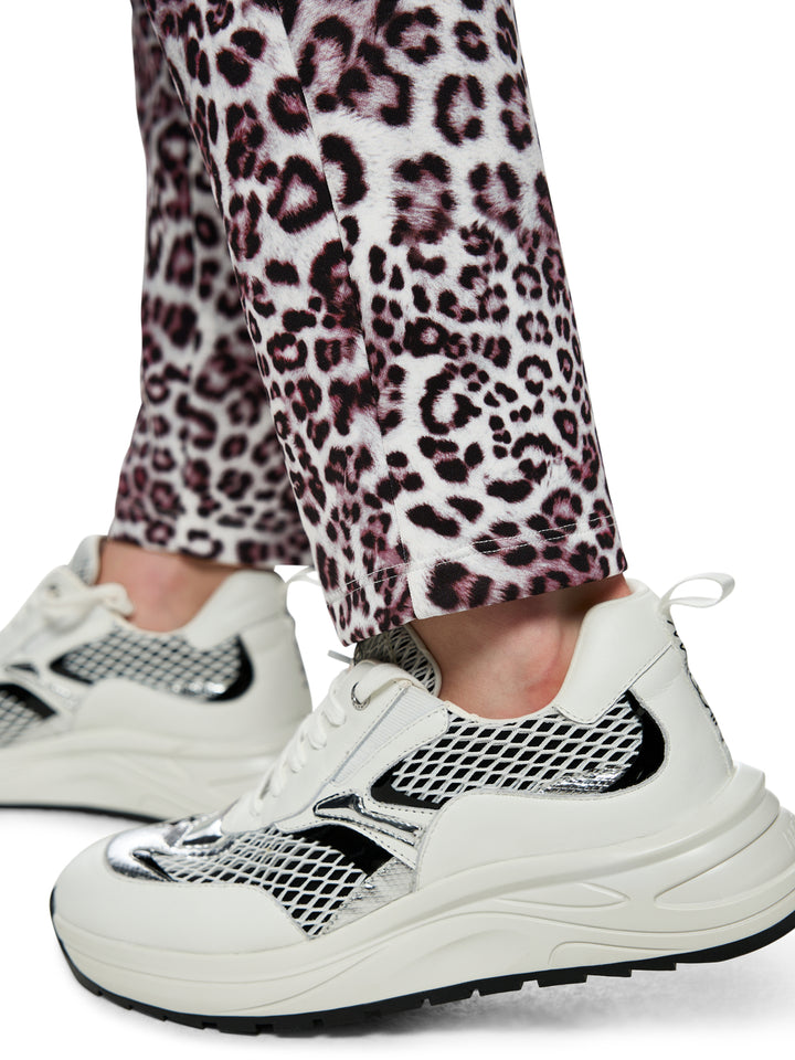 Marc Cain FOCHA pantalon – Rood-47% polyamide, 44% viscose, 9% elastaan-DAMES BROEKEN-Rood