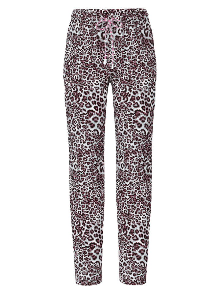 Marc Cain FOCHA pantalon – Rood-47% polyamide, 44% viscose, 9% elastaan-DAMES BROEKEN-Rood